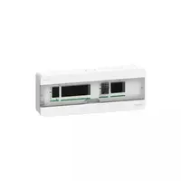 ตู้คอนซูมเมอร์ 8+4 ช่อง SCHNEIDER บัสบาร์แยกแบบปลั๊กออนพร้อม RCCB 63A 30mA