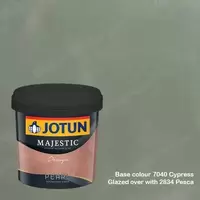Jotun Majestic Design Pearl 7040 Cypress + 2834 Pesca