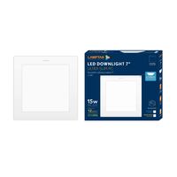 ดาวน์ไลท์ LED LAMPTAN ULTRA SLIM PC 15 วัตต์ DAYLIGHT 7 นิ้ว สีขาว เหลี่ยม