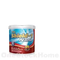 สีน้ำทาภายนอก TOA SHIELD-1 NANO BASE C ชนิดเนียน