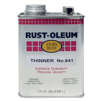 RUST-OLEUM 1/4GL #641 THINNER
