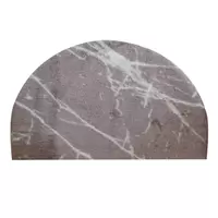 พรมแต่งบ้านครึ่งวงกลม Marble Pink