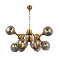 CHANDELIER CS GDL09 NEO GS/MT BK/GD 9L
