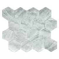 Mosaic Porcelain 30.4X26.4CM LUNE HEXAGON