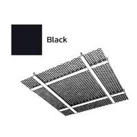 Galvanized Steel Mesh Metalworks Black