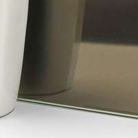 กระจกเคลือบสี Shine Smoky Quartz