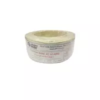 Telephone cable (cut and sold per meter) Model 2C x 0.5, size 1 meter, yellow