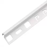 คิ้ว P.V.C PCG 952001 โค้ง 9.5mm ขาว2m