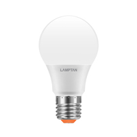 LAMPTAN BULB BRIGHT E27 8W LED bulb, Daylight, Pear-shaped