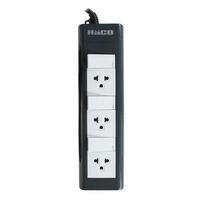 รางปลั๊กไฟ3ช่อง3สวิตซ์3M 16A EPN-3S3EB/3
