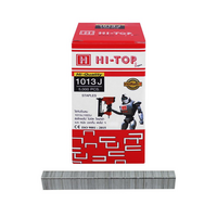 HI-TOP 1013J 13mm Double-Leg Wood Staples, 5,000 shots.