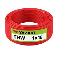 สายไฟ THW 16 ตร.มม. สีแดง YAZAKI